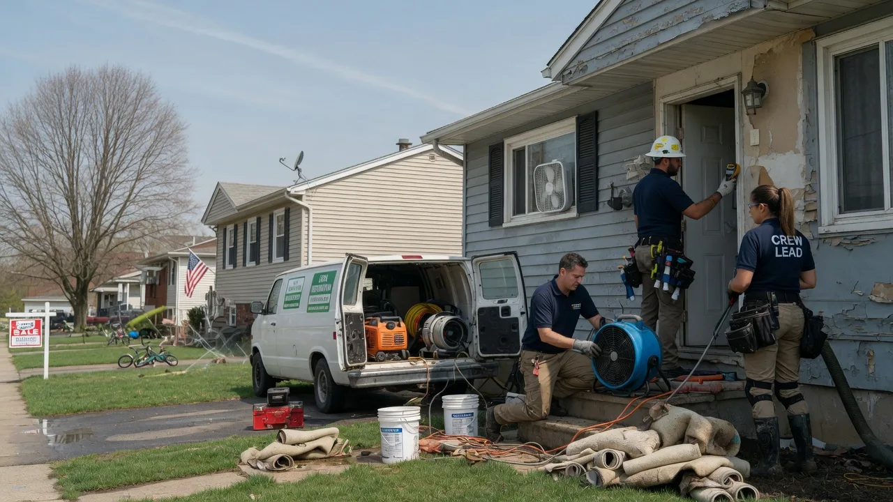 Flood Cleanup in Wideman, AR near me